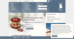 Desktop Screenshot of mozarthaus.biz